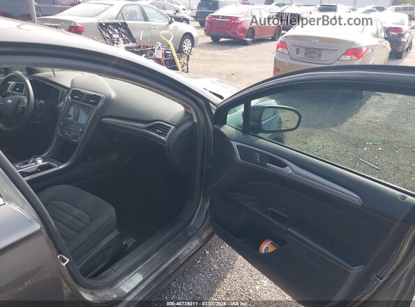 3FA6P0HD4LR161314 2020 FORD FUSION Gray Widok wnętrza z przodu
