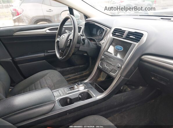 3FA6P0HD4LR164570 2020 FORD FUSION Silver Vista interior delantera