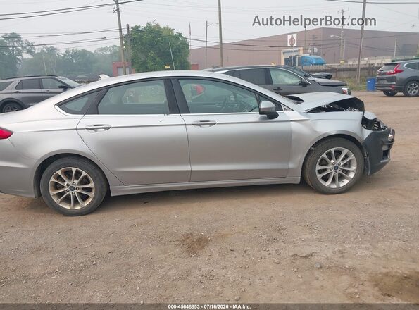 3FA6P0HD4LR164570 2020 FORD FUSION Silver Vista interior trasera
