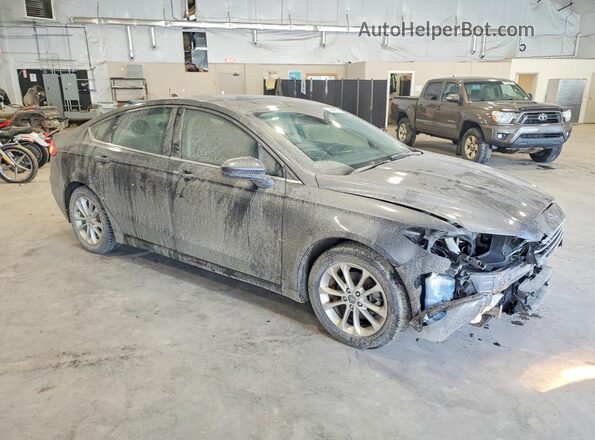 3FA6P0HD4LR247044 2020 FORD FUSION Charcoal Front right