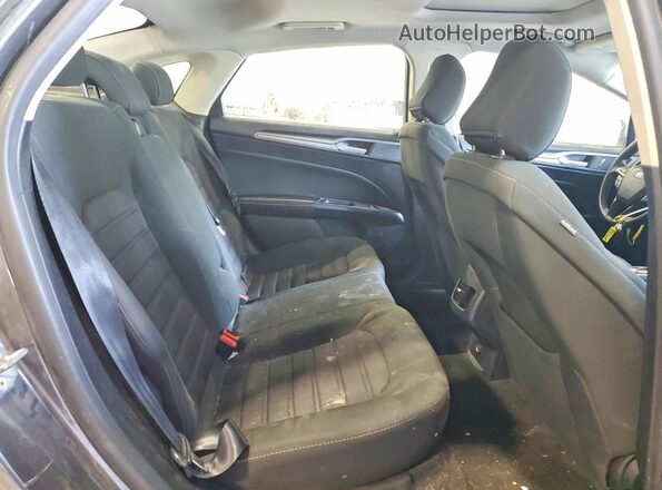 3FA6P0HD4LR247044 2020 FORD FUSION Charcoal Rear seats view