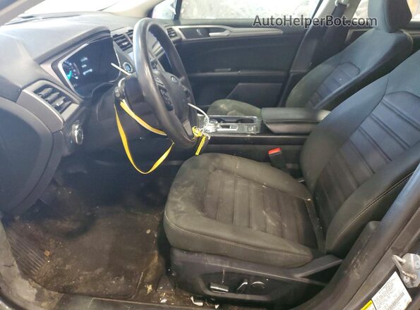 3FA6P0HD4LR247044 2020 FORD FUSION Charcoal Front interior view