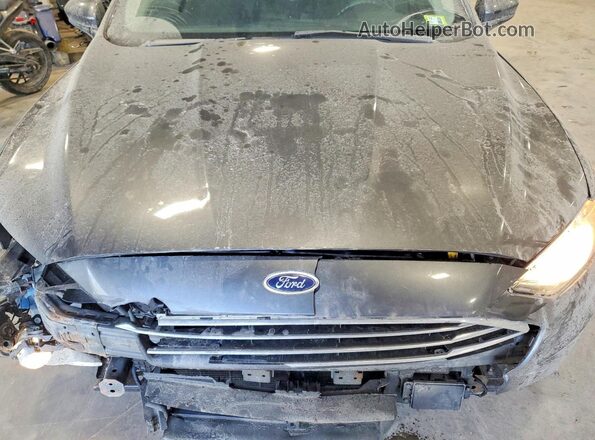 3FA6P0HD4LR247044 2020 FORD FUSION Charcoal Rear interior view