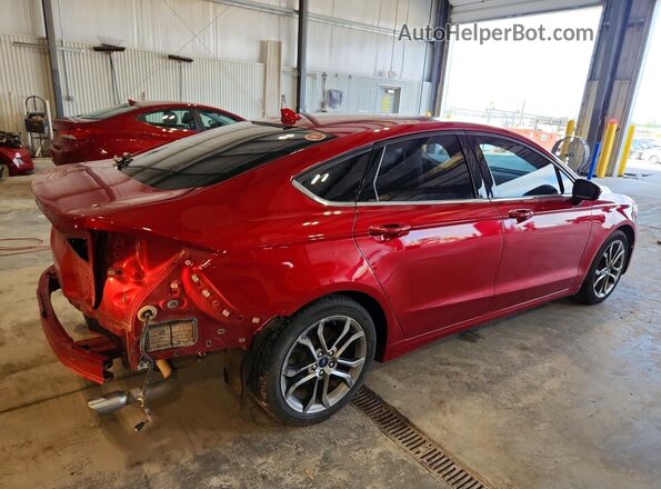 3FA6P0HD4LR257282 2020 FORD FUSION Red უკანა მარჯვენა