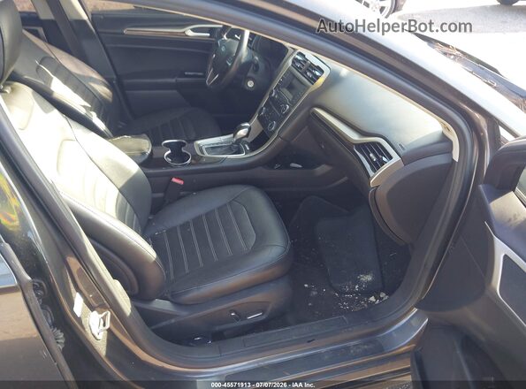 3FA6P0HD5GR250282 2016 FORD FUSION Gray Вид салону спереду