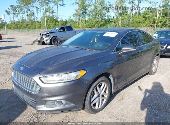 3FA6P0HD5GR250282 2016 FORD FUSION Gray Передня ліва чверть