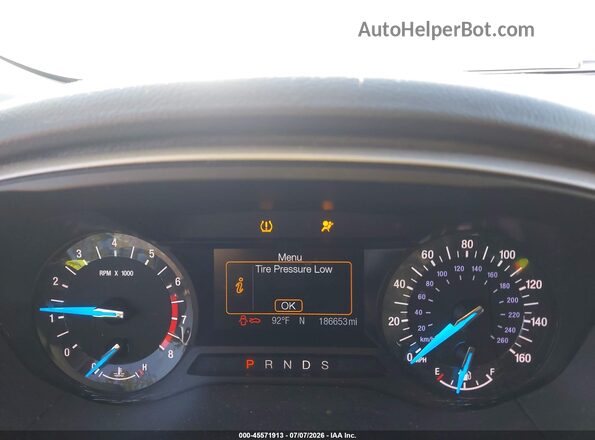 3FA6P0HD5GR250282 2016 FORD FUSION Gray Вид задніх сидінь