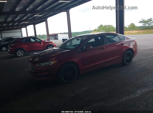 3FA6P0HD5GR279488 2016 FORD FUSION Red Vista tres cuartos delantera izquierda