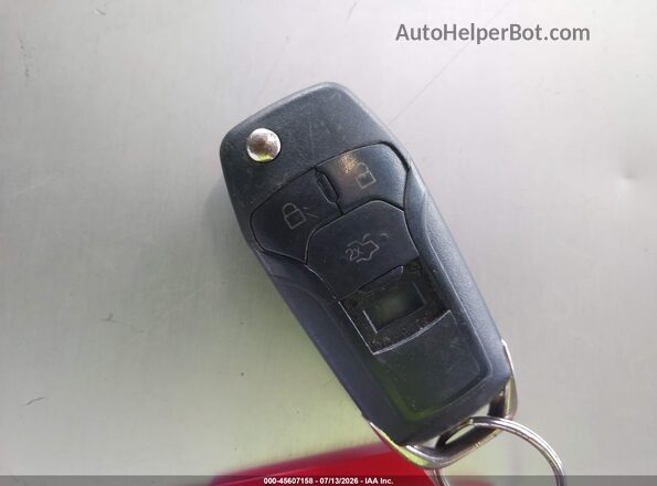 3FA6P0HD5GR279488 2016 FORD FUSION Red Vista del salpicadero