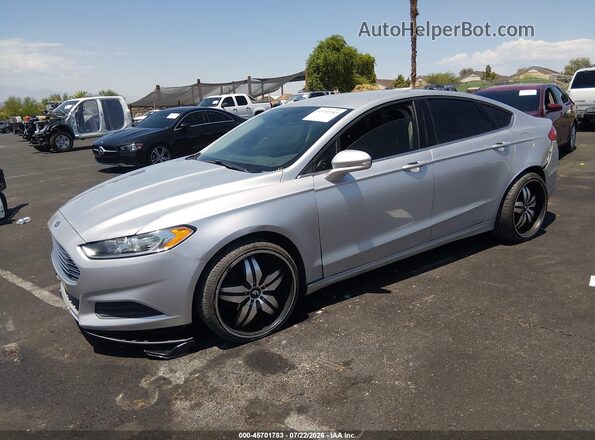 3FA6P0HD5GR282245 2016 FORD FUSION Gray Front left