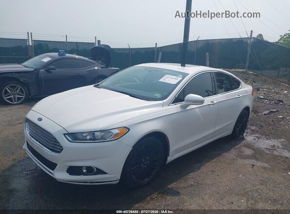 3FA6P0HD5GR295478 2016 FORD FUSION White Vista tres cuartos delantera izquierda