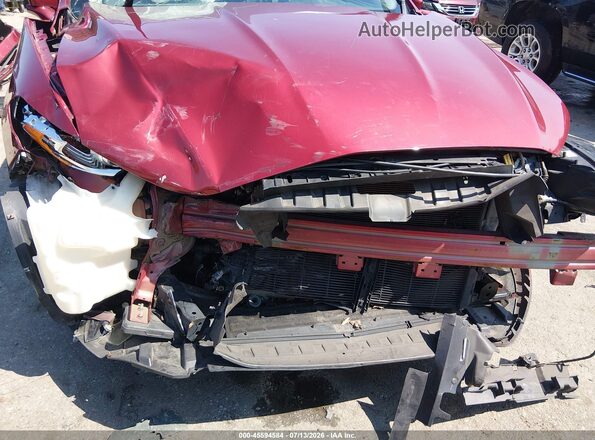 3FA6P0HD5GR377484 2016 FORD FUSION Red Դիմացի տեսք