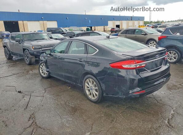 3FA6P0HD5HR291870 2017 FORD FUSION Черный Задняя левая четверть