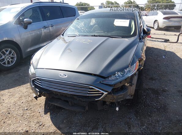 3FA6P0HD5HR328884 2017 FORD FUSION Gray წინა ხედი