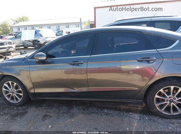 3FA6P0HD5HR328884 2017 FORD FUSION Gray 