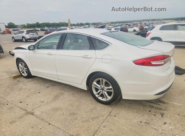 3FA6P0HD5JR256428 2018 FORD FUSION White Задня ліва чверть