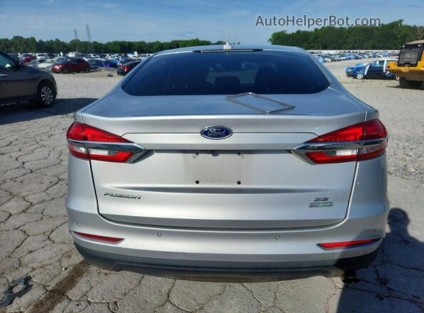 3FA6P0HD5KR218666 2019 FORD FUSION Silver Vista trasera