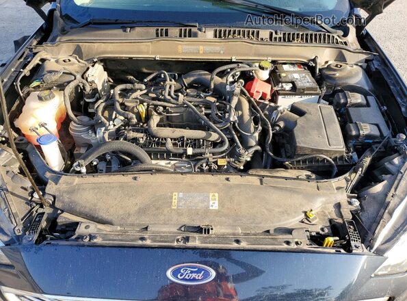 3FA6P0HD5LR103888 2020 FORD FUSION Черный Вид задней части салона