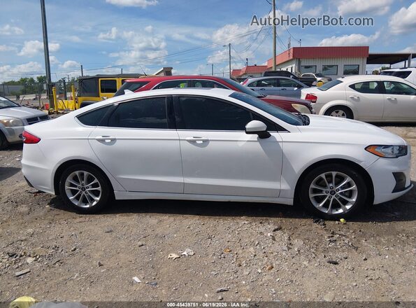 3FA6P0HD5LR172709 2020 FORD FUSION White Vista interior trasera