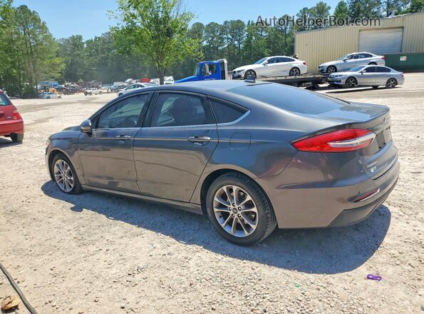 3FA6P0HD5LR172841 2020 FORD FUSION Gray Trasero izquierdo