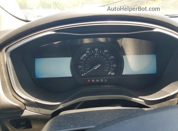 3FA6P0HD5LR172841 2020 FORD FUSION Gray Vista del cuadro de instrumentos