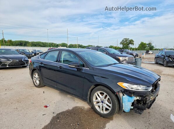 3FA6P0HD6GR122682 2016 FORD FUSION Black Front right