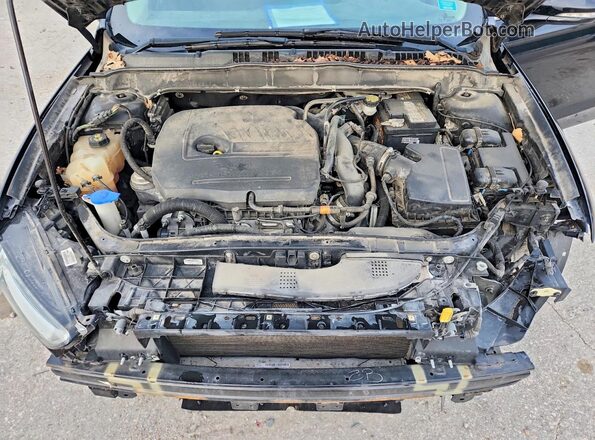 3FA6P0HD6GR122682 2016 FORD FUSION Black Rear interior view