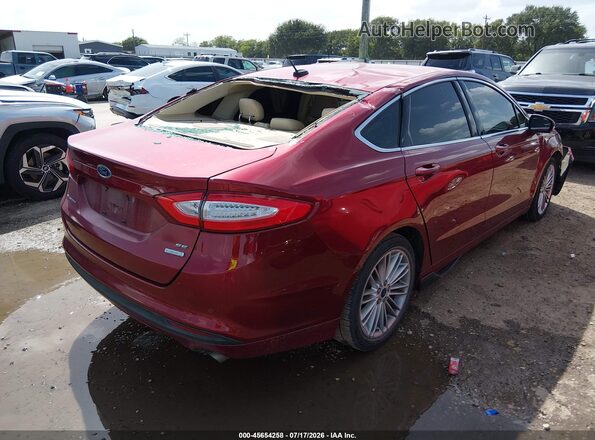 3FA6P0HD6GR125226 2016 FORD FUSION Maroon Հետևի աջ