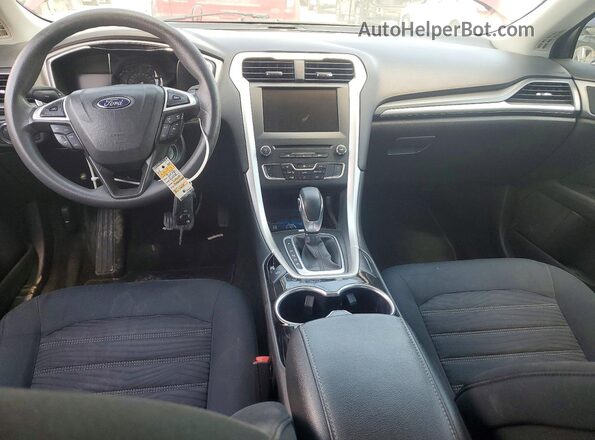 3FA6P0HD6GR164883 2016 FORD FUSION Burgundy Dashboard view