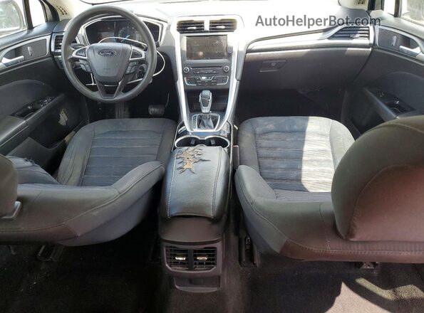 3FA6P0HD6GR183451 2016 FORD FUSION Gray Widok deski rozdzielczej