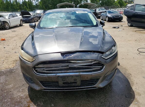 3FA6P0HD6GR183451 2016 FORD FUSION Gray Widok z przodu
