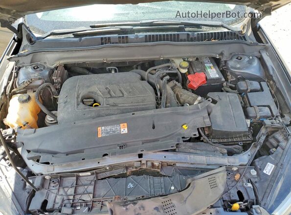 3FA6P0HD6GR183451 2016 FORD FUSION Gray Widok wnętrza z tyłu