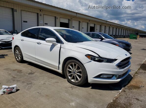 3FA6P0HD6HR124367 2017 FORD FUSION White Delantero derecho
