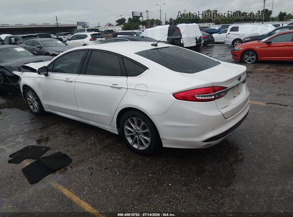 3FA6P0HD6HR166330 2017 FORD FUSION Белый Задняя левая четверть