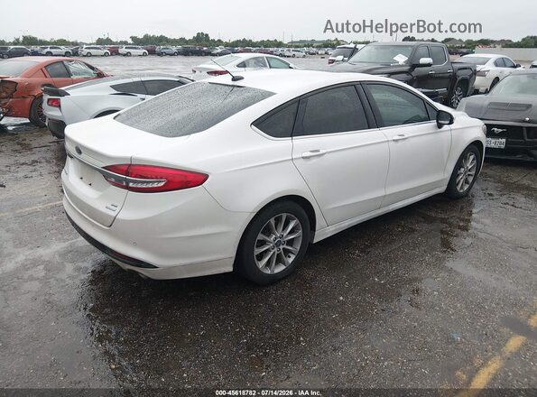 3FA6P0HD6HR166330 2017 FORD FUSION Белый Задняя правая четверть