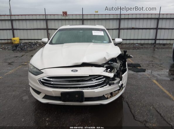 3FA6P0HD6HR166330 2017 FORD FUSION Белый Вид щитка приборов