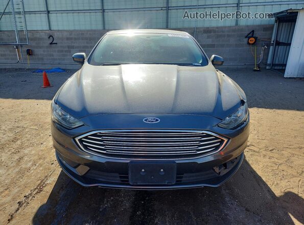 3FA6P0HD6HR313309 2017 FORD FUSION Charcoal Вид спереду