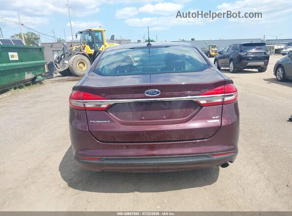 3FA6P0HD6HR334788 2017 FORD FUSION Purple 