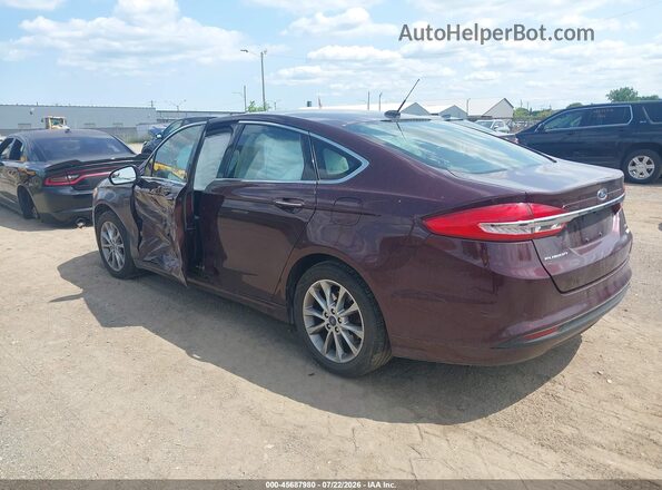 3FA6P0HD6HR334788 2017 FORD FUSION Purple უკანა მარცხენა