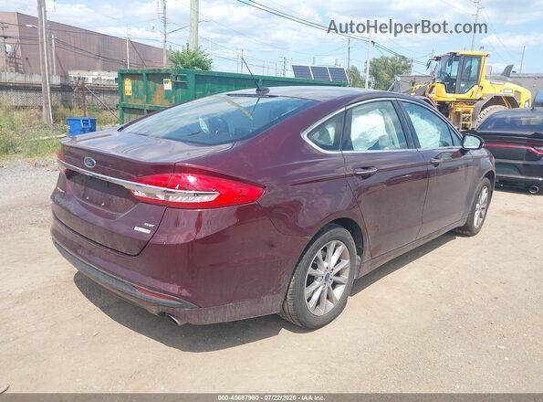 3FA6P0HD6HR334788 2017 FORD FUSION Purple უკანა მარჯვენა