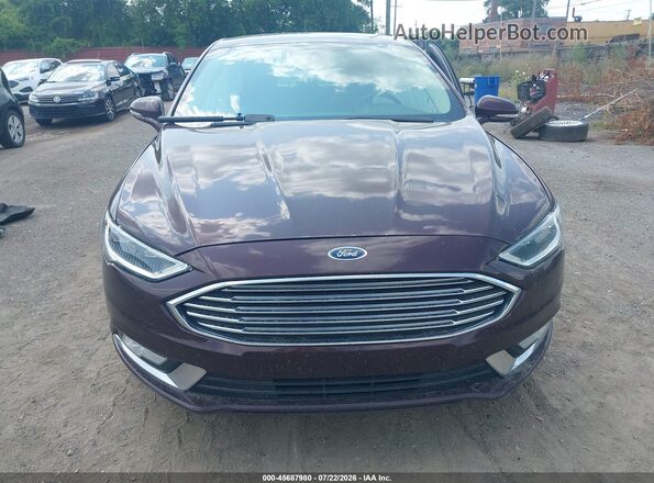 3FA6P0HD6HR334788 2017 FORD FUSION Purple ხელსაწყოთა პანელის ხედი