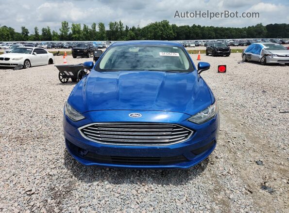 3FA6P0HD6HR402314 2017 FORD FUSION Blue Widok z przodu