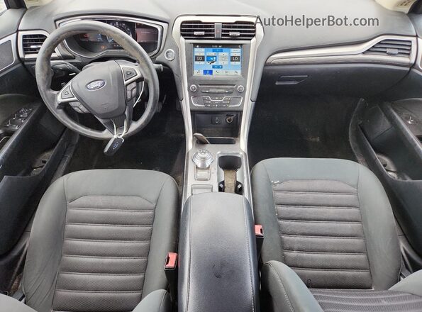 3FA6P0HD6HR402314 2017 FORD FUSION Blue Widok deski rozdzielczej