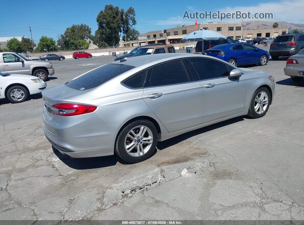 3FA6P0HD6JR168018 2018 FORD FUSION Gray უკანა მარჯვენა