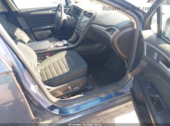 3FA6P0HD6JR183456 2018 FORD FUSION Blue წინა სალონის ხედი