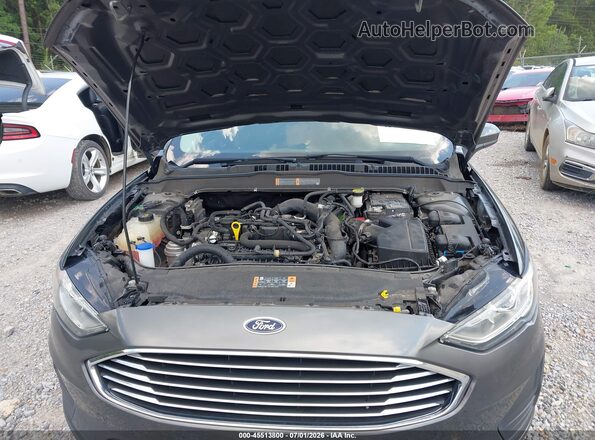 3FA6P0HD6KR160857 2019 FORD FUSION Gray Vista trasera
