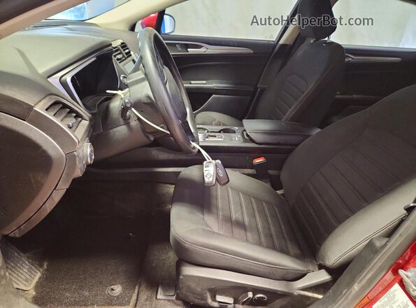3FA6P0HD6LR103589 2020 FORD FUSION Burgundy Widok wnętrza z przodu