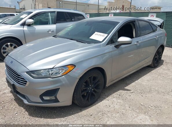 3FA6P0HD6LR111238 2020 FORD FUSION Silver Front left