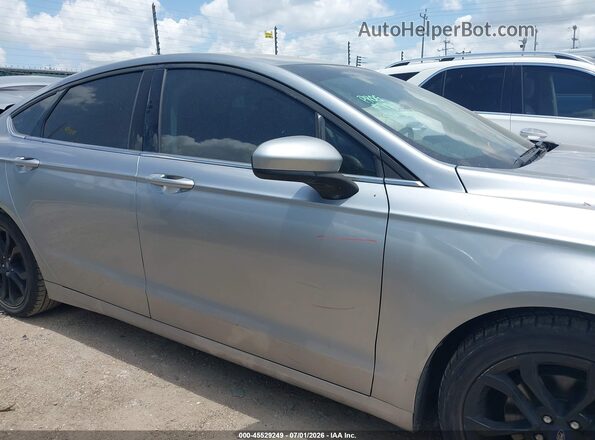 3FA6P0HD6LR111238 2020 FORD FUSION Silver Rear interior view