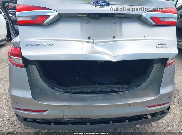 3FA6P0HD6LR111238 2020 FORD FUSION Silver Front view